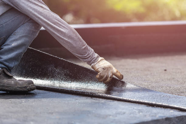 Professional Basement Waterproofing technician working in Auburn, AL